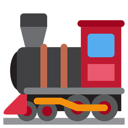 Steam Locomotive Emoji