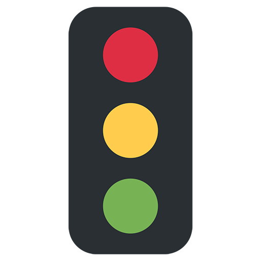 Vertical Traffic Light Emoji