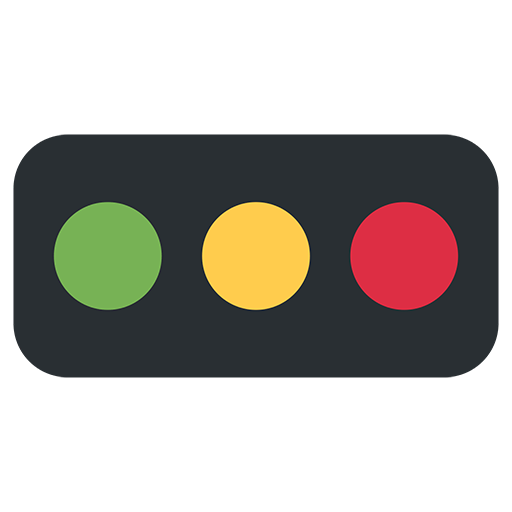 Horizontal Traffic Light Emoji