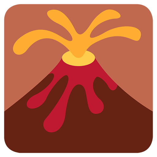 Volcano Emoji